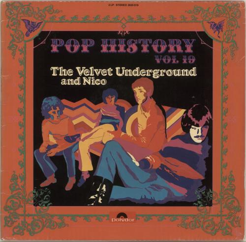 Velvet Underground Pop History Vol 19 2-LP vinyl record set (Double LP Album) German VUN2LPO317045