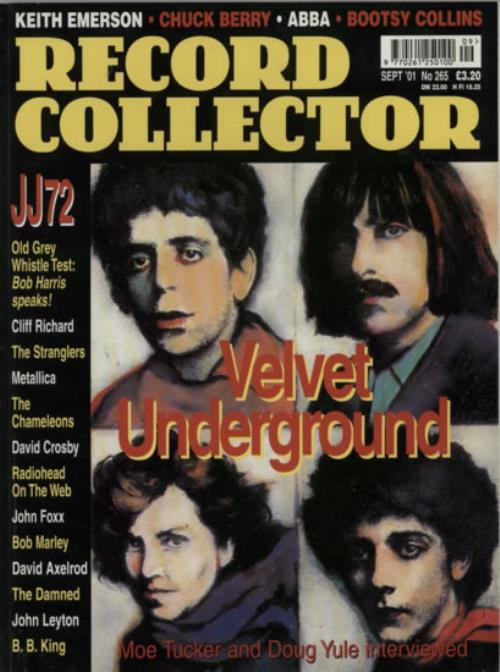 Velvet Underground Record Collector - September 2001 magazine UK VUNMARE607288