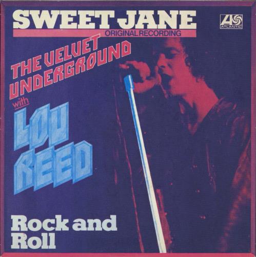 Velvet Underground Sweet Jane - RSD12 7" vinyl single (7 inch record / 45) UK VUN07SW683135