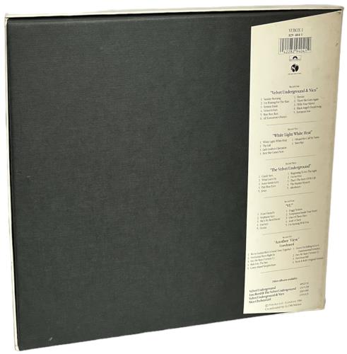 Velvet Underground The Velvet Underground - Box with sticker Vinyl Box Set UK VUNVXTH822866