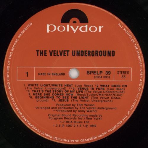 Velvet Underground The Velvet Underground - EX vinyl LP album (LP record) UK VUNLPTH678857