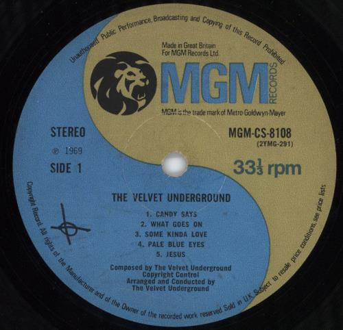 Velvet Underground The Velvet Underground - VG vinyl LP album (LP record) UK VUNLPTH778262
