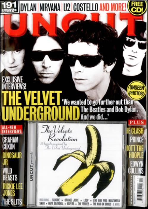 Velvet Underground Uncut - December 2009 magazine UK VUNMAUN500557