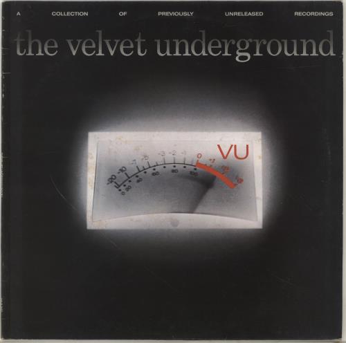Velvet Underground VU - EX vinyl LP album (LP record) UK VUNLPVU393839