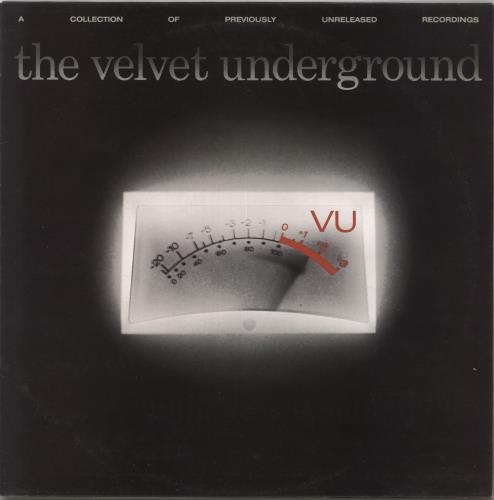 Velvet Underground VU - Promo Stamped vinyl LP album (LP record) UK VUNLPVU734471