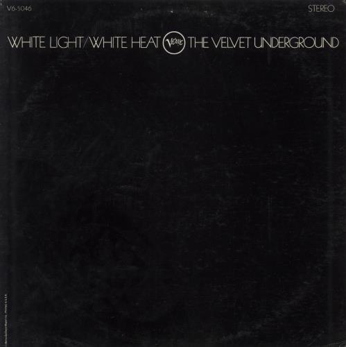 Velvet Underground White Light / White Heat vinyl LP album (LP record) US VUNLPWH806441