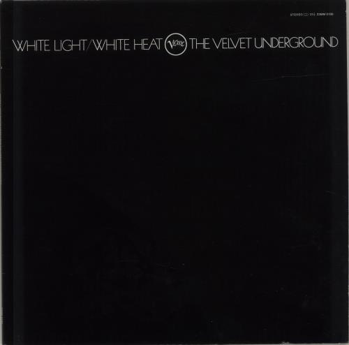 Velvet Underground White Light White Heat vinyl LP album (LP record) Japanese VUNLPWH684895
