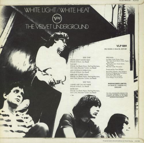 Velvet Underground White Light/White Heat - Mono - VG vinyl LP album (LP record) UK VUNLPWH830495