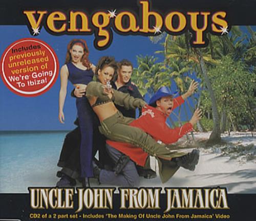 Vengaboys Uncle John From Jamaica - CD2 CD single (CD5 / 5") UK VGBC5UN224502