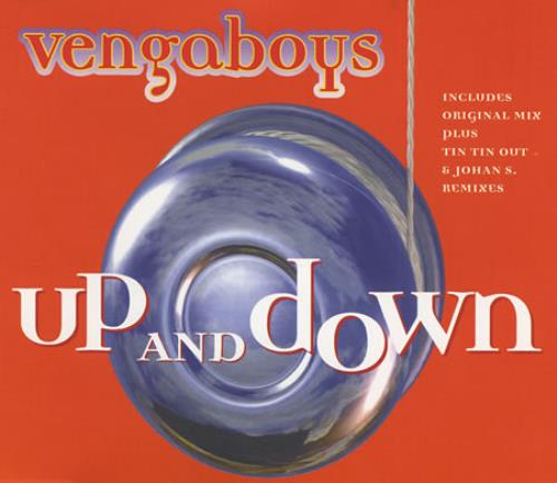 Vengaboys Up And Down CD single (CD5 / 5") UK VGBC5UP216669