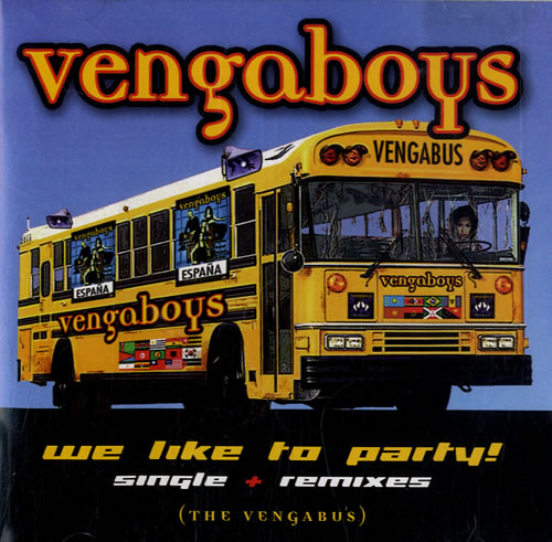 Vengaboys We Like To Party! US CD single (CD5 5