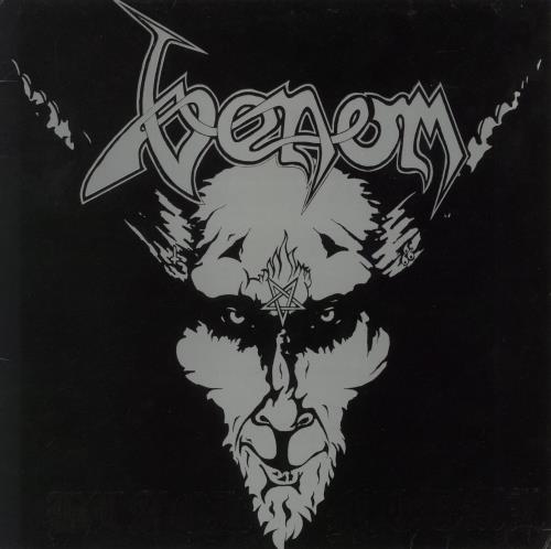 Venom Black Metal - Grey Marbled Vinyl vinyl LP album (LP record) UK VNMLPBL869724