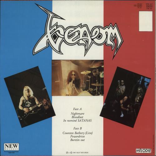 Venom French Assault 12" vinyl single (12 inch record / Maxi-single) French VNM12FR869734