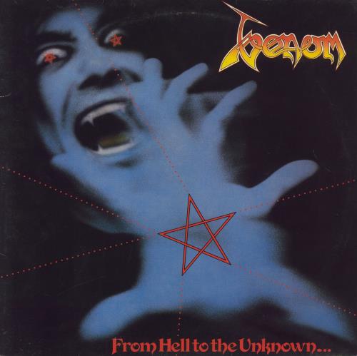 Venom From Hell To The Unknown... - Red + Black Vinyl 2-LP vinyl record set (Double LP Album) UK VNM2LFR81810