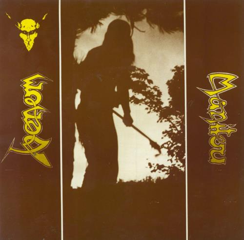 Venom Manitou - A2/B2 7" vinyl single (7 inch record / 45) UK VNM07MA214157