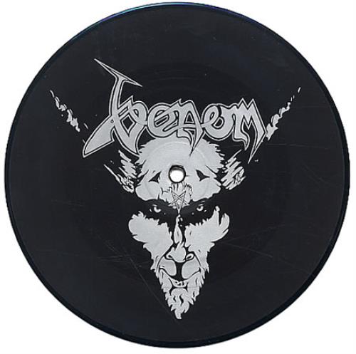 Venom Manitou 7" vinyl picture disc (7 inch picture disc single) UK VNM7PMA341001