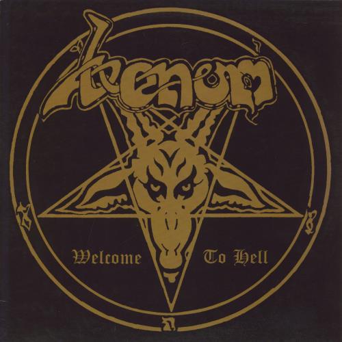 Venom Welcome To Hell vinyl LP album (LP record) UK VNMLPWE811482