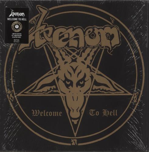 Venom Welcome To Hell vinyl LP album (LP record) UK VNMLPWE866126