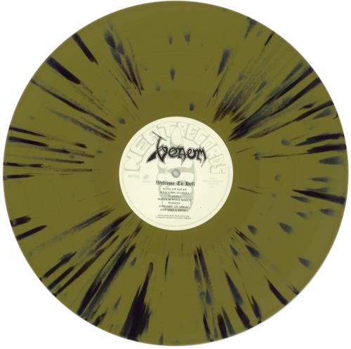 Venom Welcome To Hell vinyl LP album (LP record) UK VNMLPWE866126