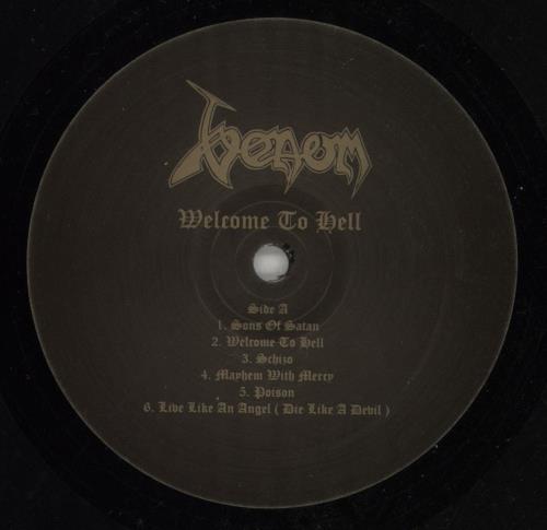 Venom Welcome To Hell 2-LP vinyl record set (Double LP Album) UK VNM2LWE869534