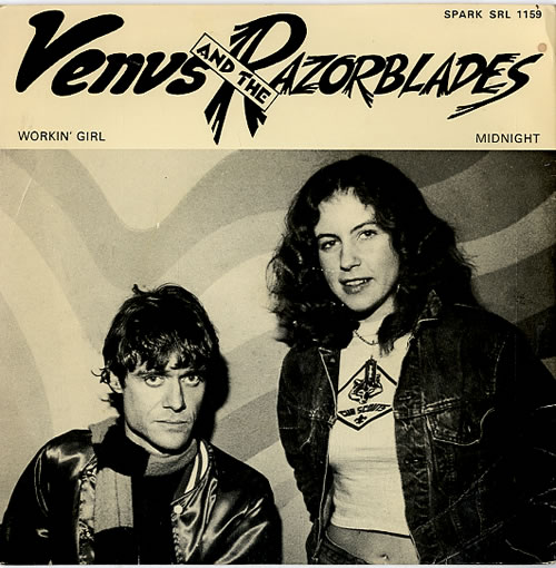Venus And The Razorblades Workin' Girl 7" vinyl single (7 inch record / 45) UK VB307WO612382