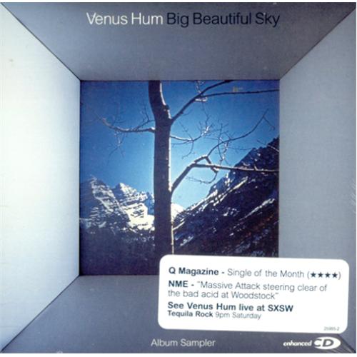 Venus Hum Big Beautiful Sky - Album Sampler CD single (CD5 / 5") US VHUC5BI414664