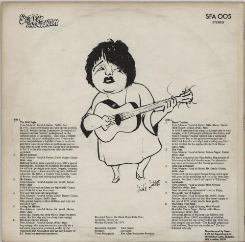 Vera Johnson Bald Eagle vinyl LP album (LP record) UK 1YULPBA749984