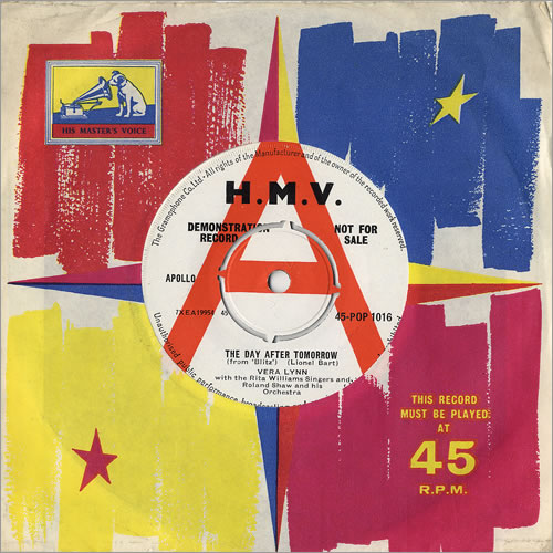 Vera Lynn The Day After Tomorrow 7" vinyl single (7 inch record / 45) UK VRN07TH478898