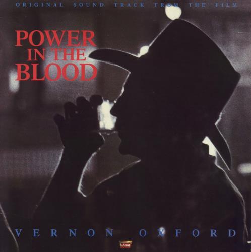 Vernon Oxford Power In The Blood vinyl LP album (LP record) UK VEDLPPO847296