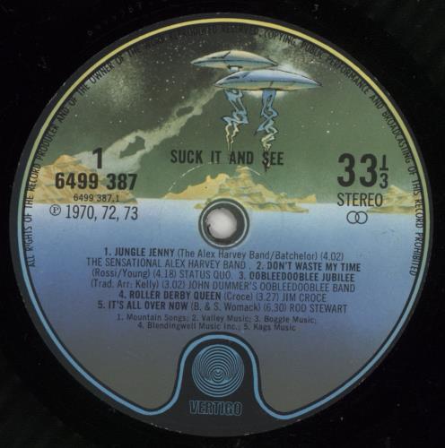 Vertigo Label Suck It And See - Stickered Sleeve -EX 2-LP vinyl record set (Double LP Album) UK VRT2LSU874828