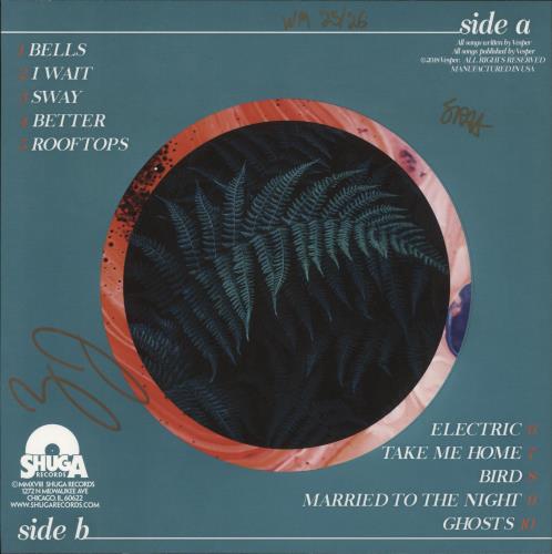 Vesper Years - Wax Mage Vinyl - Autographed vinyl LP album (LP record) US -L-LPYE883675