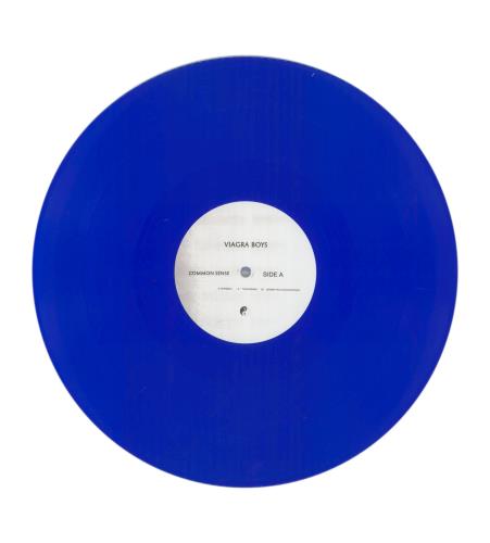 Viagra Boys Common Sense - Blue Vinyl 12" vinyl single (12 inch record / Maxi-single) Swedish 7TA12CO858614