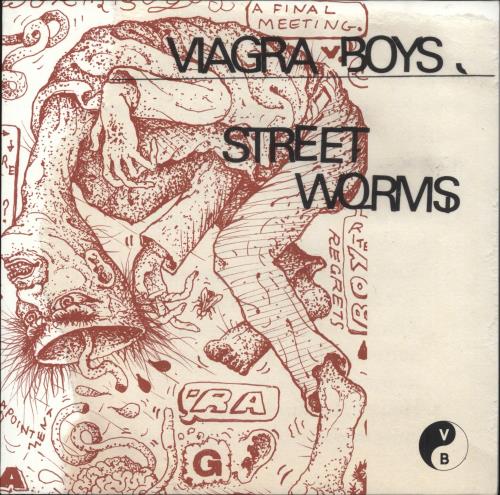 Viagra Boys Street Worms - 180gm Clear Vinyl vinyl LP album (LP record) UK 7TALPST863974