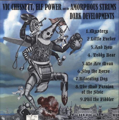 Vic Chesnutt Dark Developments vinyl LP album (LP record) US VICLPDA856797