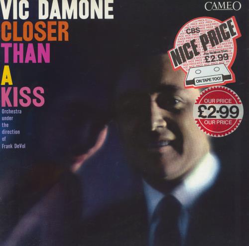 Vic Damone Closer Than A Kiss vinyl LP album (LP record) UK VDELPCL678282