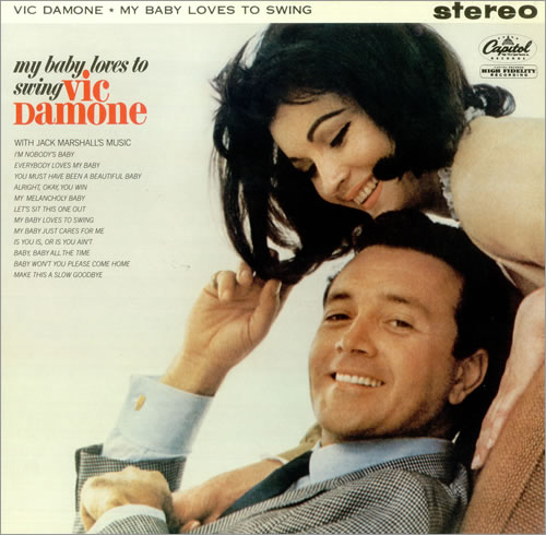 Vic Damone My Baby Loves To Swing vinyl LP album (LP record) UK VDELPMY437309