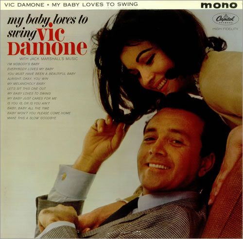 Vic Damone My Baby Loves To Swing vinyl LP album (LP record) UK VDELPMY452241