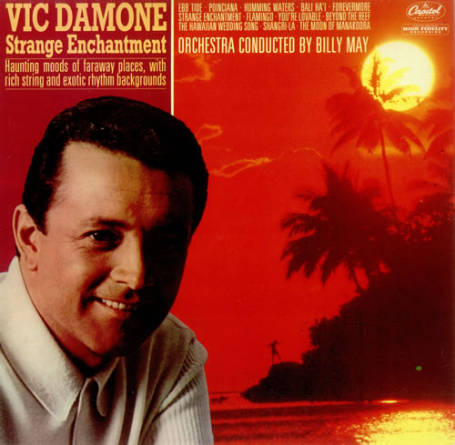 Vic Damone Strange Enchantment vinyl LP album (LP record) UK VDELPST449478