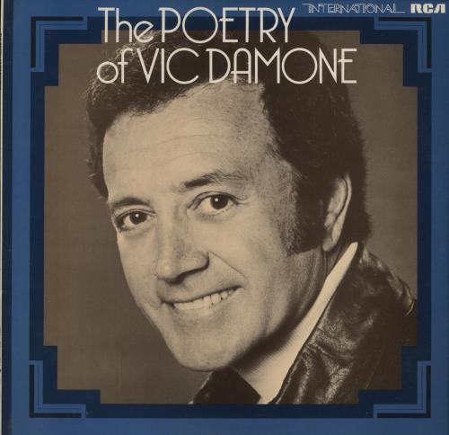 Vic Damone The Poetry Of Vic Damone vinyl LP album (LP record) UK VDELPTH858436
