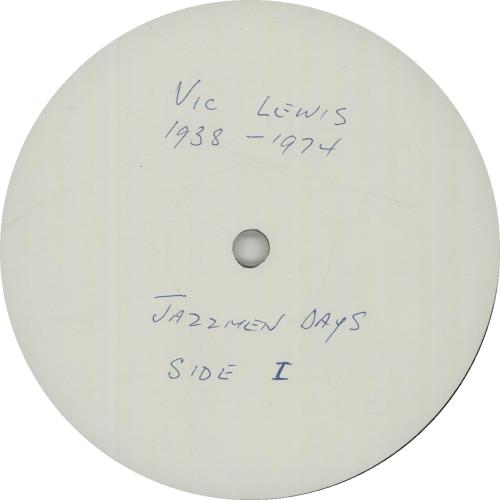 Vic Lewis My Life My Way - Sessions 1938-1974 - Test Pressing Vinyl Box Set UK VB-VXMY649108
