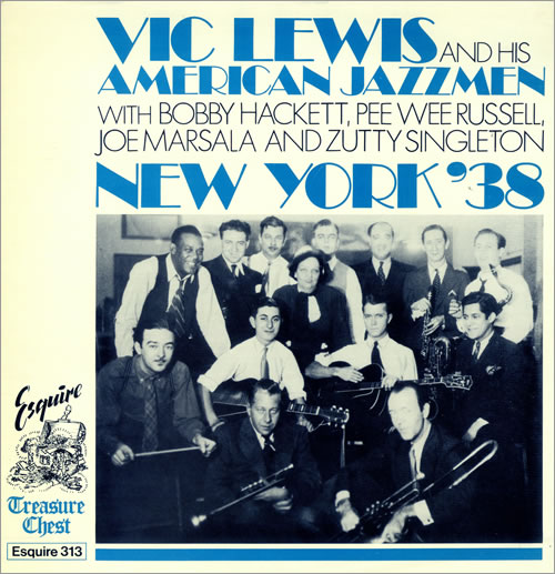 Vic Lewis New York '38 vinyl LP album (LP record) UK VB-LPNE487658