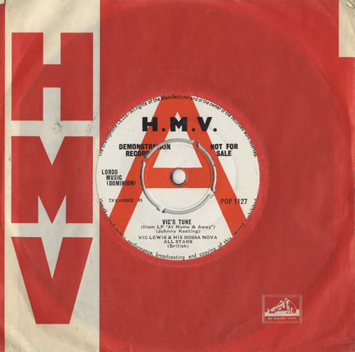Vic Lewis Vic's Tune 7" vinyl single (7 inch record / 45) UK VB-07VI483085
