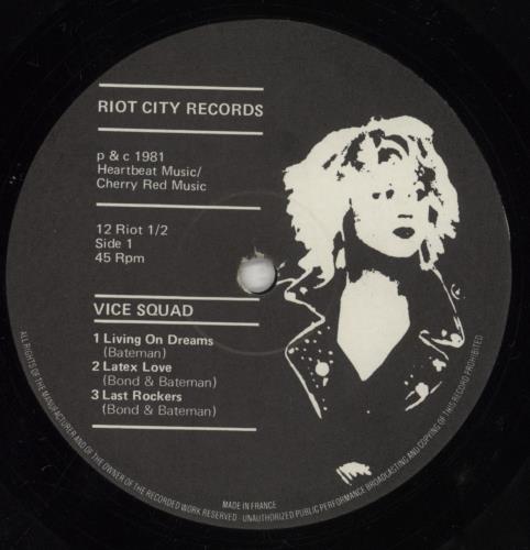 Vice Squad Vice Squad 12" vinyl single (12 inch record / Maxi-single) UK VSQ12VI619022