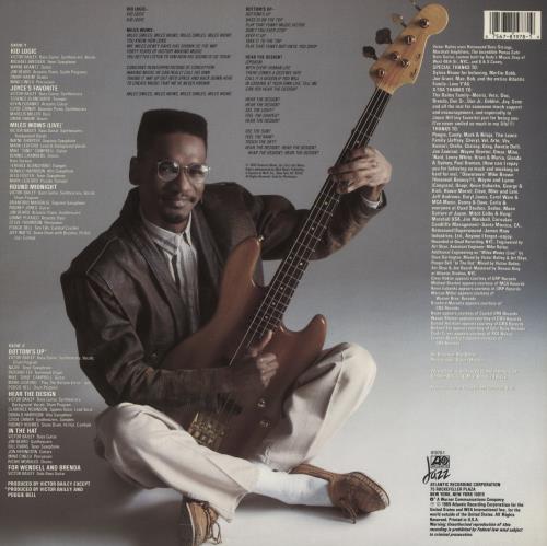 Victor Bailey Bottom's Up vinyl LP album (LP record) US 9IELPBO868219