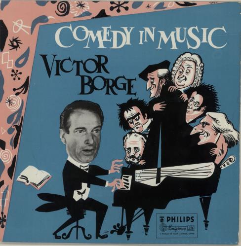 Victor Borge Comedy In Music 10" vinyl single (10 inch record) UK VJH10CO680073