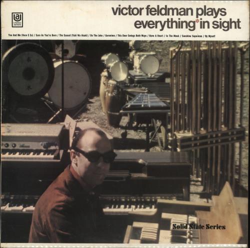 Victor Feldman Plays Everything In Sight vinyl LP album (LP record) UK VFELPPL727395