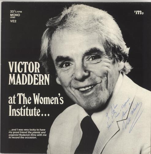 Victor Maddern Victor Maddern At The Women's Institute... vinyl LP album (LP record) UK 1KOLPVI744878