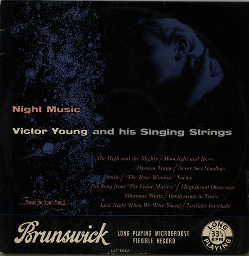 Victor Young Night Music vinyl LP album (LP record) UK XNDLPNI641568