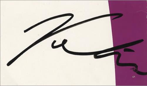 Victoria Beckham Autographed Card memorabilia UK VBKMMAU383129