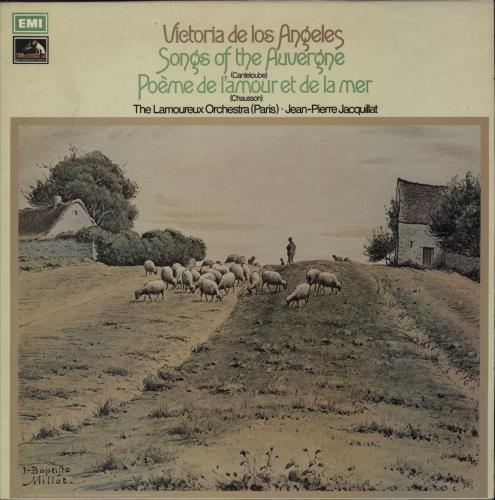 Victoria De Los Angeles Canteloube: Songs Of The Auvergne / Chausson: Pom De L'Amour Et De La Mer vinyl LP album (LP record) UK VJILPCA875613